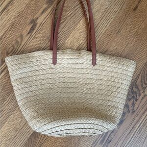 Gap Straw Tote Bag